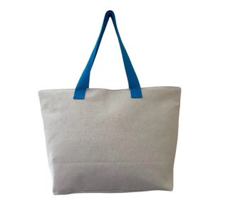 Bolsa playa + mini nevera portátil azul