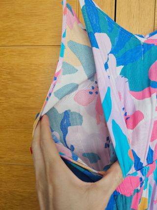 Mono corto estampado multicolor