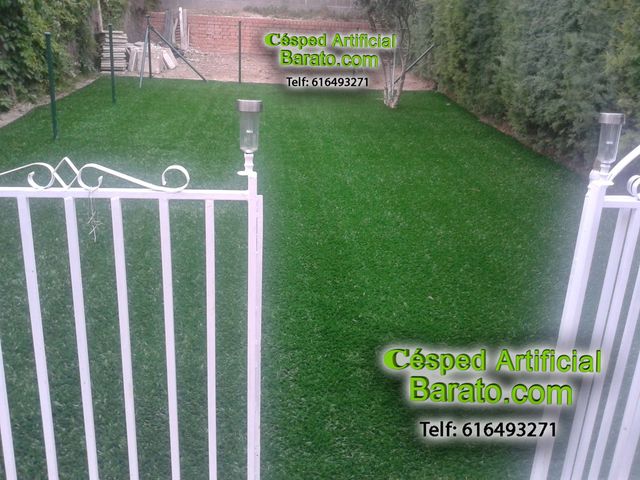 Césped artificial instalación