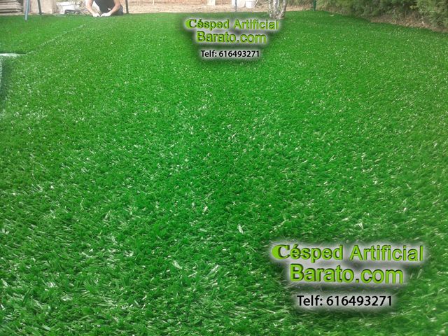 Césped artificial instalación