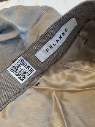 Pantaloni eleganti beige/grigi