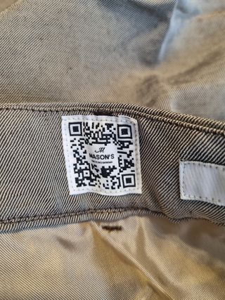 Pantaloni eleganti beige/grigi