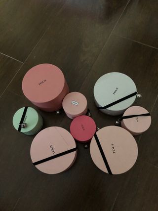 Cajas Tous - Joyero. Total 8 cajas.