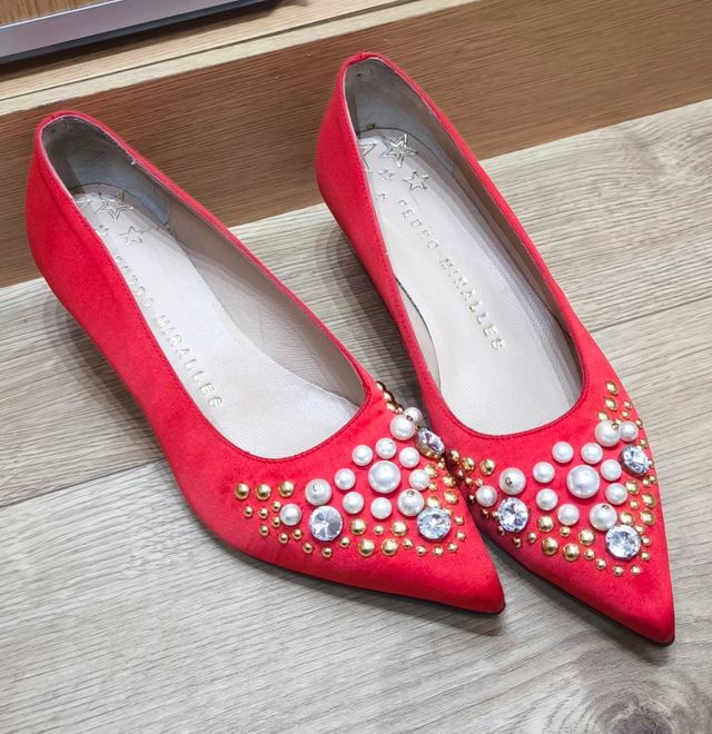 Zapatos Pedro Miralles rojos