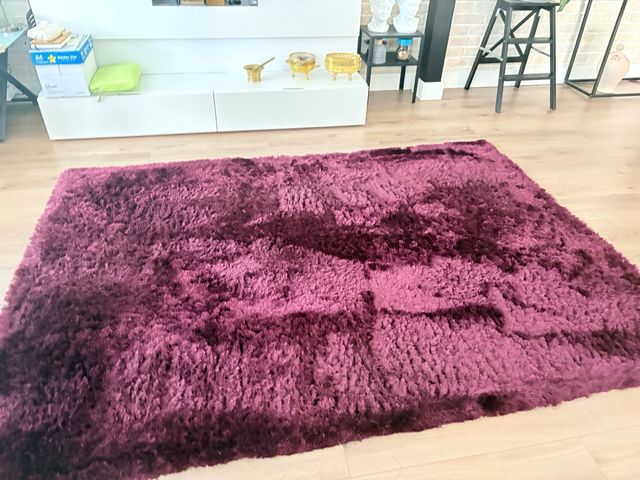 Alfombra morada - Felpa