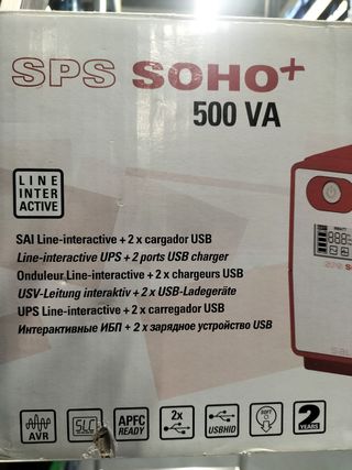 SPS SOHO+ 500 VA SAI - UPS