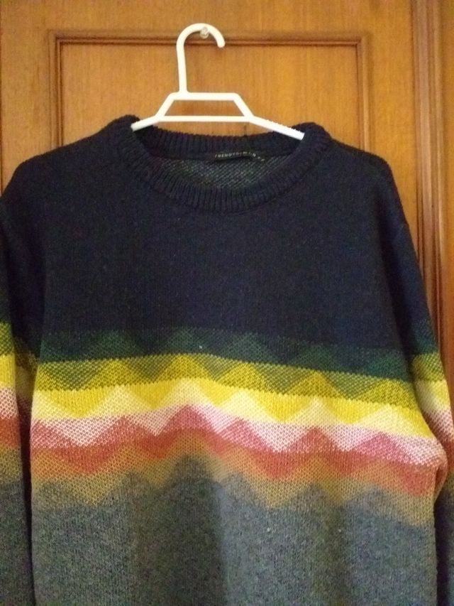 Jersey multicolor rayas