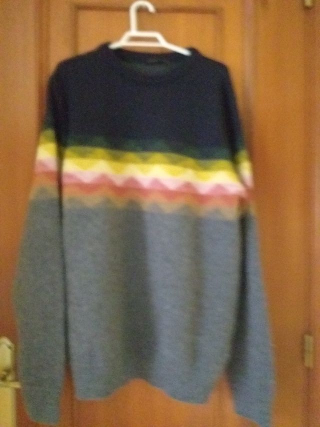 Jersey multicolor rayas