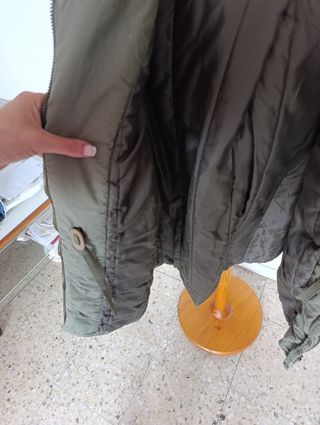 Abrigo Lefties verde oliva - Talla L