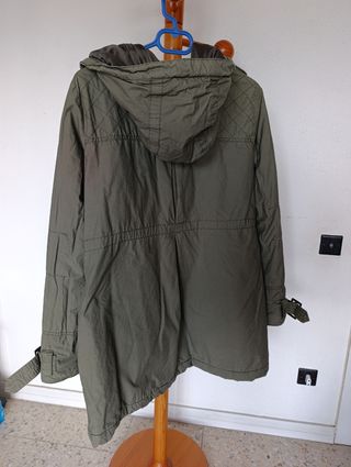 Abrigo Lefties verde oliva - Talla L