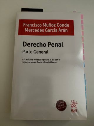 Derecho Penal Parte General 11 Edición 