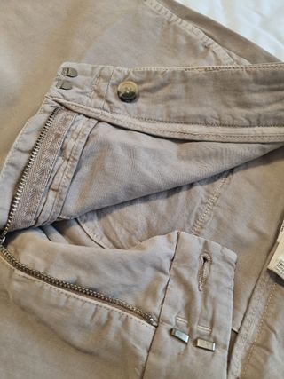 Pantaloni beige donna