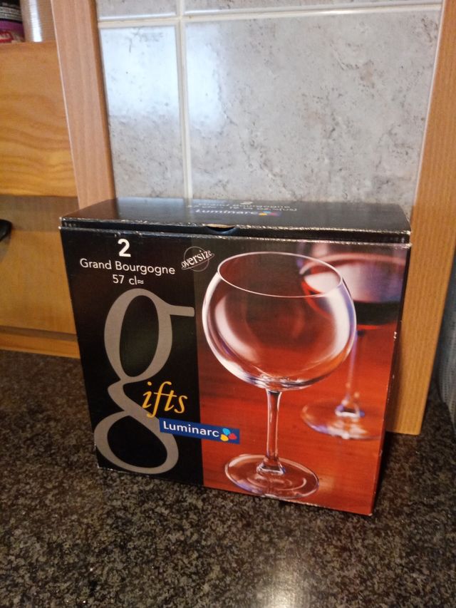 2 Calici Grand Bourgogne Luminarc