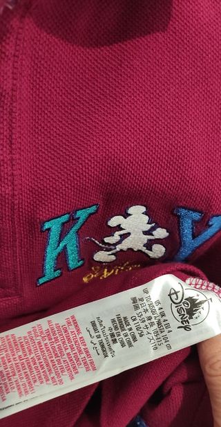 Polo Disney, bambino 4 anni (104 cm)