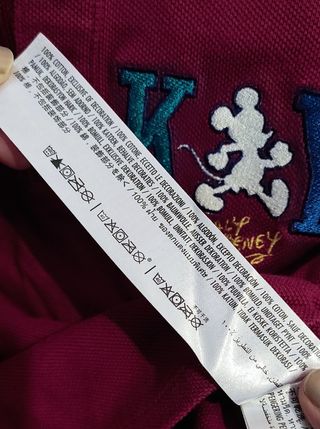 Polo Disney, bambino 4 anni (104 cm)