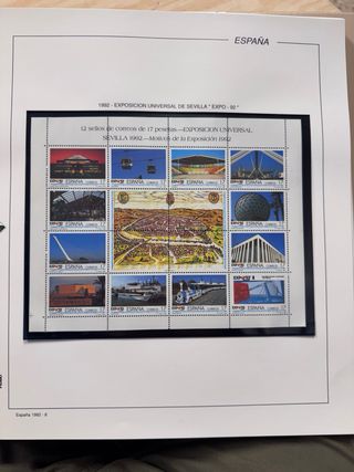 Álbum Sellos España 1992-1995