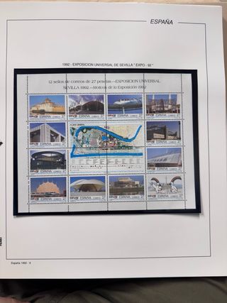 Álbum Sellos España 1992-1995