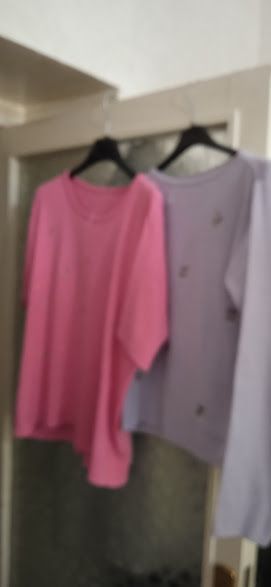 Maglie cotone rosa e lilla ,regalo i pantal