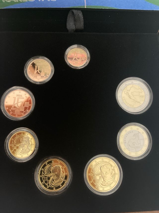 Croacia 2025 euroset kms Proof kroatien