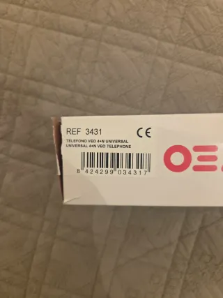 Telefonillo Fermax VEO - Audio puerta nuevo