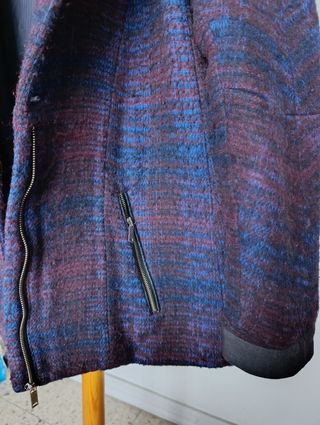 Abrigo Zara multicolor talla L