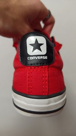 Zapatillas Converse rojas