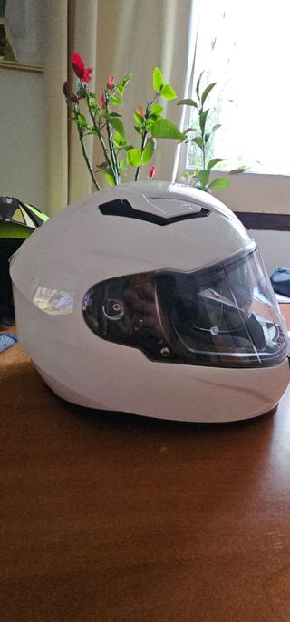 Casco moto Unik blanco Talla XS