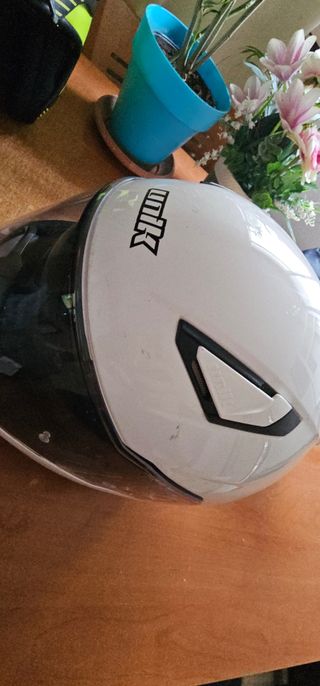 Casco moto Unik blanco Talla XS