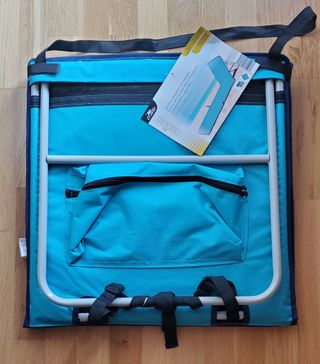 Tumbona playa plegable azul / Hamaca / Silla playa