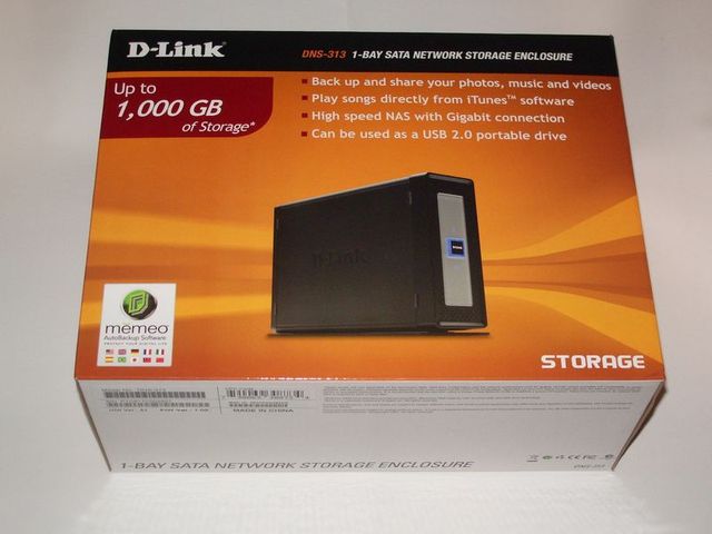 D-Link DNS-313 NAS - Almacenamiento