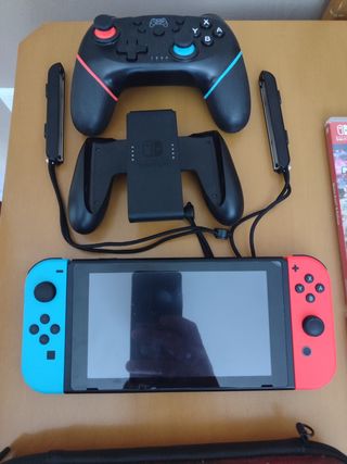 Nintendo Switch + Accesorios+ juego 