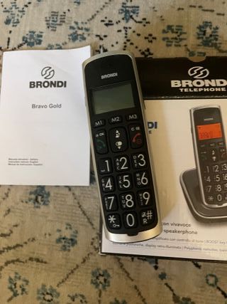 Telefono senza fili Brondi Bravo Gold