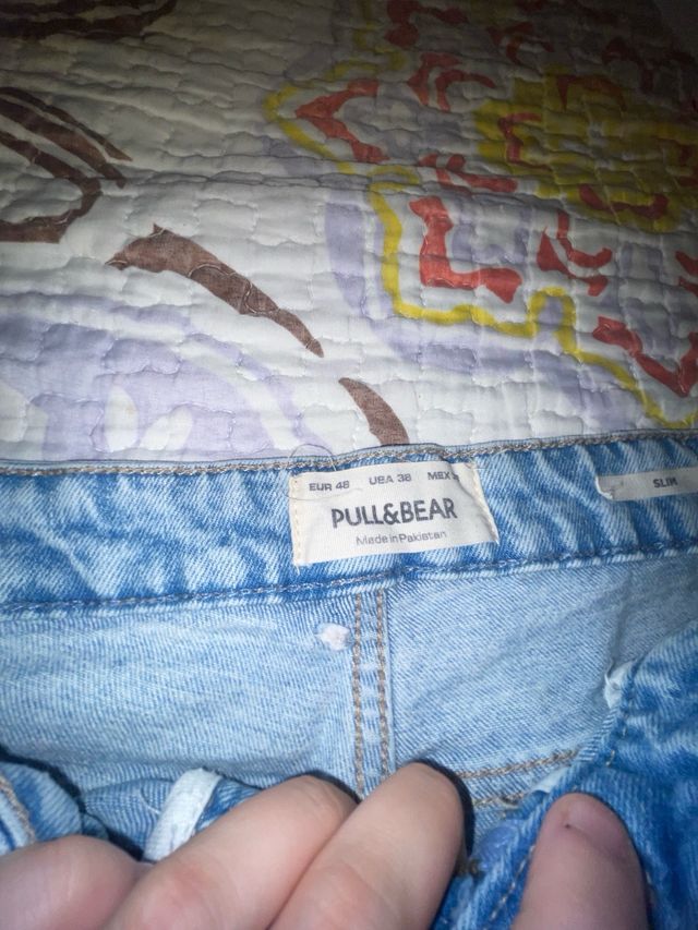 Shorts vaqueros rotos | Azul claro