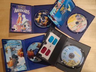 4 Películas lote DVDs Disney