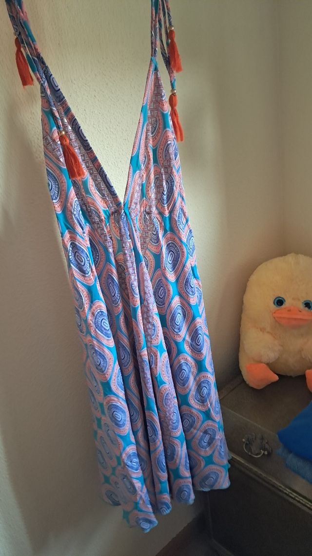 Vestido verano espalda abierta 