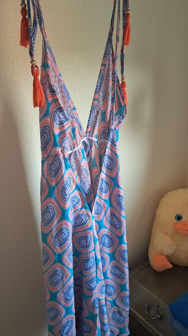Vestido verano espalda abierta 