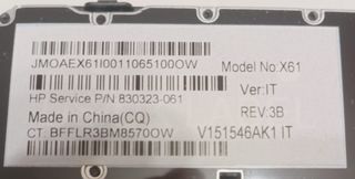 hp probook 430 g4 Tastiera