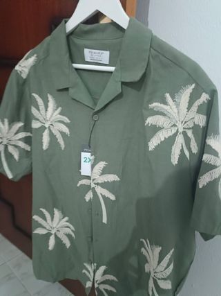 Camisa Primark verde XXL - Palma