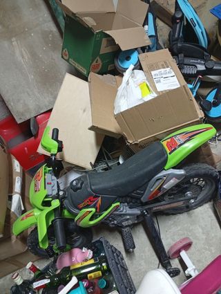 Moto eléctrica infantil - Sin cargador