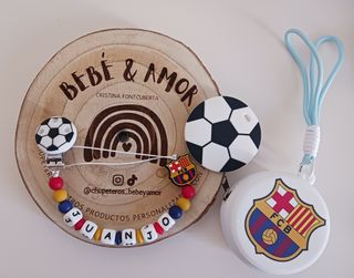 Pack chupetero futbol Barcelona