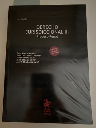 Derecho jurisdiccional III proceso penal, 27 ed
