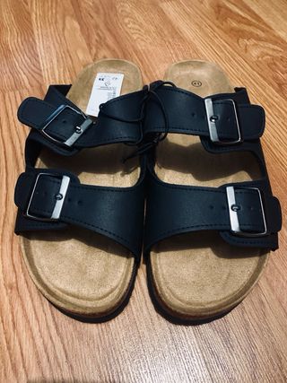 Sandalias negras talla 41