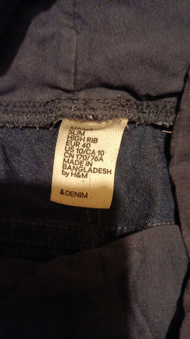 Pantalones premamá - vaqueros