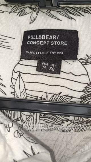 Polo Pull&Bear estampado M