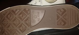Converse blancas plataforma - 41