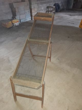 Cribador aceitunas antiguo