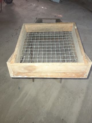 Cribador aceitunas antiguo