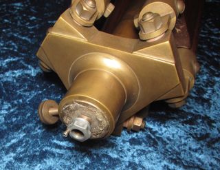 Antiguo trípode soporte vintage madera 4800 gr