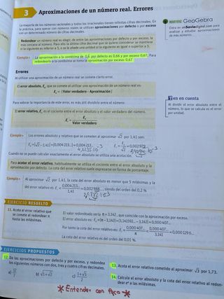 Matemáticas /ciencias sociales libro 1 bachillera
