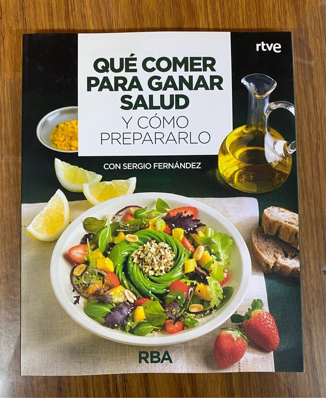 Libro de recetas “que comer para ganar salud”